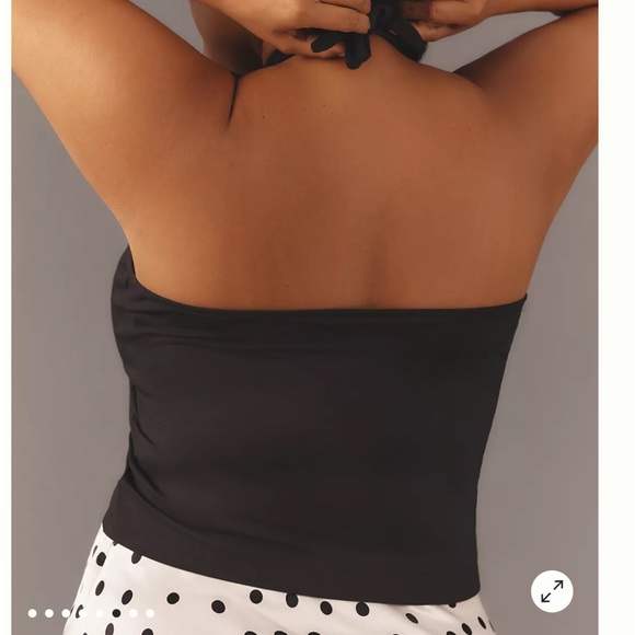 ANTHROPOLOGIE Halter Top in Black, Size 3X, NWT - Picture 10 of 13